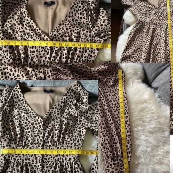 J. Crew Leopard Print Midi Dress - Picture 12 of 15